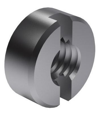 [046004270] RONDE MOER MET ZAAGGLEUF DIN 546 M4 ELVZ 