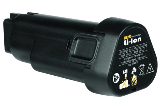 [137844510] BATTERY 12V LI-ION 2.5 Ah 844510R