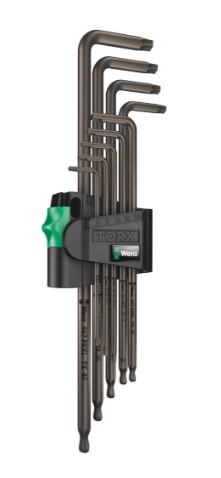 [165000155] STIFTSLEUTELSET TORX 967/9TX XL 1 9-DELIG