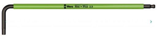 [165001800] WERA INB.SL. 950 SPKL 2,5MM MULTICOLOUR 05022604001