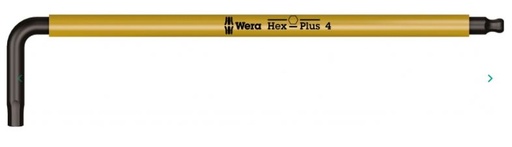 [165001810] WERA INB.SL. 950 SPKL 4,0MM MULTICOLOUR 05022201001