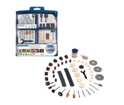 [210001010] DREMEL MEGAKIT 100 DEL. ACC.SET 2615S723JA