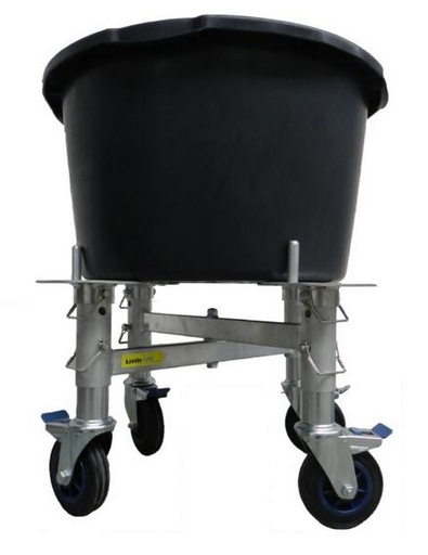 [223000280] SPECIEKUIP TROLLEY ALU D=34-58cm HOOGTE = 31 of 36cm *AKTIE*