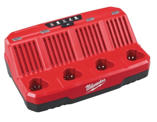 [260000440] MILWAUKEE M12™ M12 C4 ACCULADER 4-BAY 4932430554