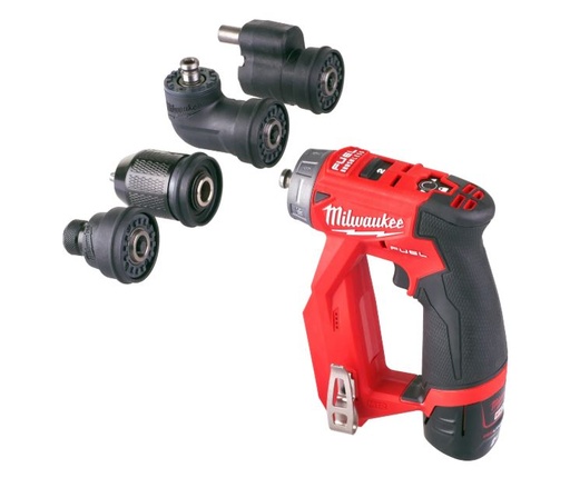 [260001230] MILWAUKEE ACCU SCHROEFMACHINE M12 FDDXKIT-202X 2X ACCU 2,0Ah + lader en koffer