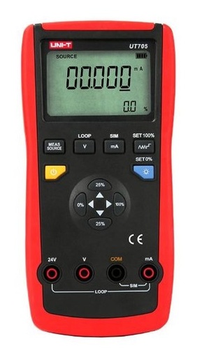 [916003025] UT705 LOOP CALIBRATOR UNI-TREND FROM 0-24mA WITH 24V LOOP POWER