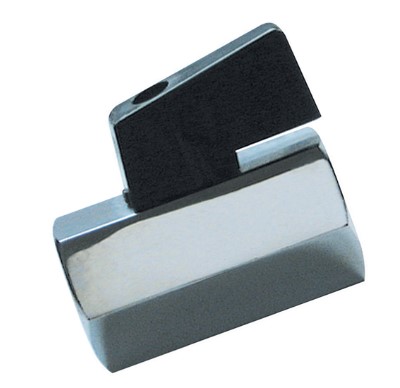 [976501160] MINI KOGELKRAAN 1/4"  BI-Bi MESS/VERN. MBV14S