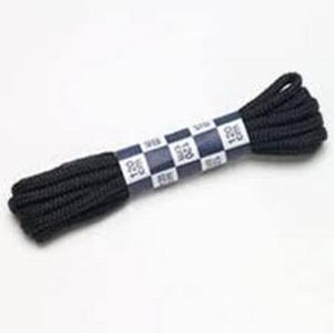 [073000380] PR. FLAME RETARDANT BLACK LACES 90cm