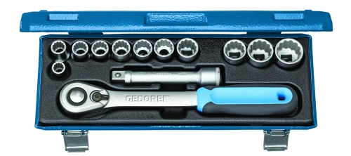 [001614688] DOPSLEUTELSET D19 KMU-20 1/2" 13-dlg 10-24mm 2545829