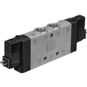 [084001510] SOLENOID VALVE CPE 24-M1H - 5/3G -3/8 FESTO 170265