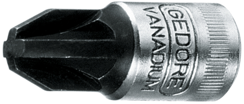 [089001805] GEDORE DOPSLEUTEL 1/4" IKS20  PZD1 6187130