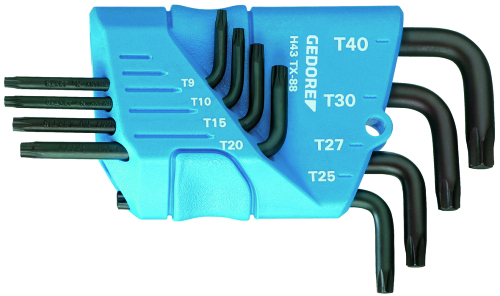 [089002325] HAAKSE STIFTSLEUTELSET H43TX 88 8-DLG T9-T40 1531425