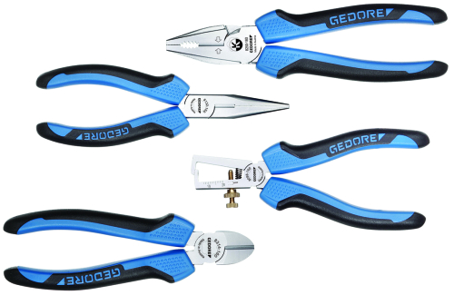 [089009550] GEDORE PLIERS SET S 8200 JC 6730800 4-PIECE