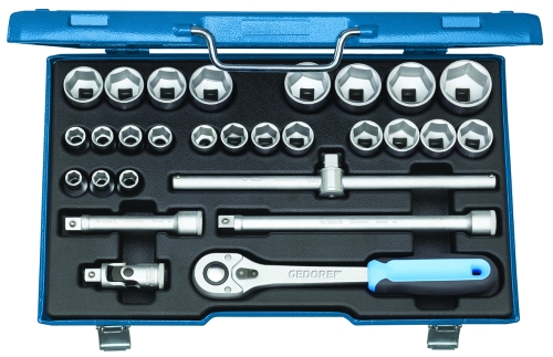 [089012520] SOCKET WRENCH SET 19VMU-10 1/2" 28-piece 10-36mm 2682869