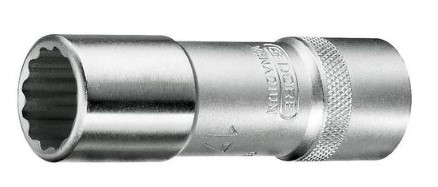 [089012570] SOCKET WRENCH 12-SIDE 1/2" D19L 1/2"AF 6141300