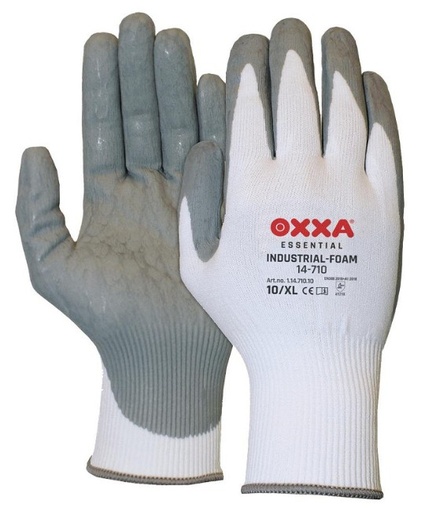 [094002235] PR.HANDSCH.GR. IND.FOAM 14-710 MT10 (min packaging/ order unit 12)