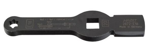[100000060] HAZET SLAGSLEUTEL TORX E-18 2872-E18 