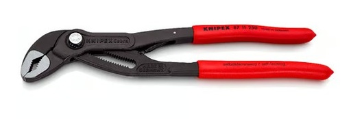 [110001025] KNIPEX WATER PUMP PLIERS COBRA-MATIC 87 11 250 L=250mm