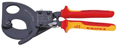 [110001520] KNIPEX VDE KABEL RATELSNIJTANG 95 36 280 Ø52mm 