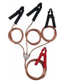 [113001070] 3 POLIGE AARDINGSGARNITUURSET 25mm2 3x 600+1x 1700mm +4x 0716075 ROOD