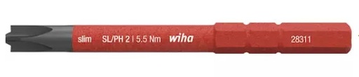 [113131694] WIHA SLIMBIT ELECTRIC COMBI SL/PH-2 34588