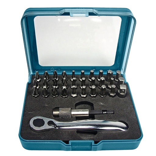 [119000265] MAKITA BITSET WITH RATCHET 32-D P-79790