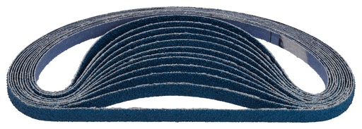 [119001755] SET of 25 SANDING BELT 9x533mm K80(BLUE)
