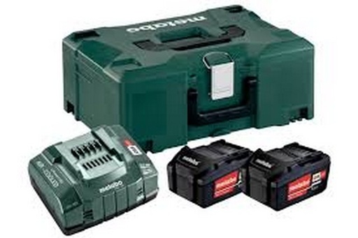[120000075] METABO ACCUSET 2x 5,2Ah + LADER ASC 30 18V 685051000