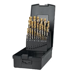 [128044355] DRILL SET HSS ECO PRO 1-13mm TIN-TIP IN PLASTIC BOX