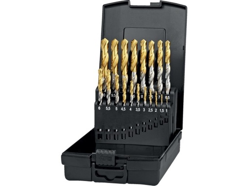 [128055420] CASS.BOREN 1-10 0,5mm  HSS PSD TIN-tip GESLEPEN + KRUISAANSLIJPING 19.146.1000