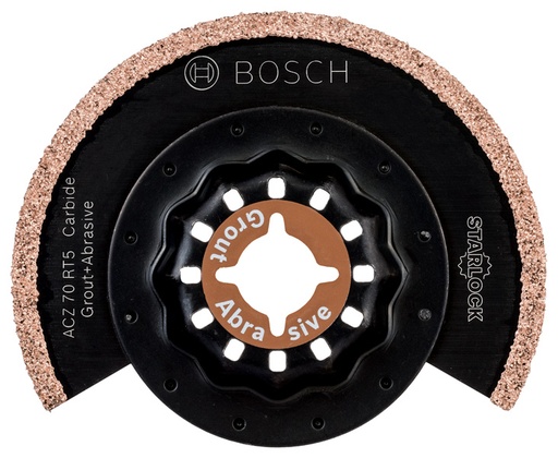 [066000080] BOSCH CARBIDE-RIFF MULTITOOL SEGMENTZAAGBLAD MET SMALLE ZAAGSNEDE ACZ85 MT4