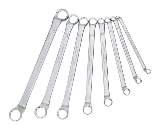 [100000065] HAZET RING WRENCH SET 630/8 8-PIECE