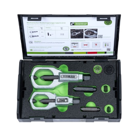 [111000075] KUKKO MECH. NUT SPLIDER K-54-B WITH SET OF DOUBLE CHILLS