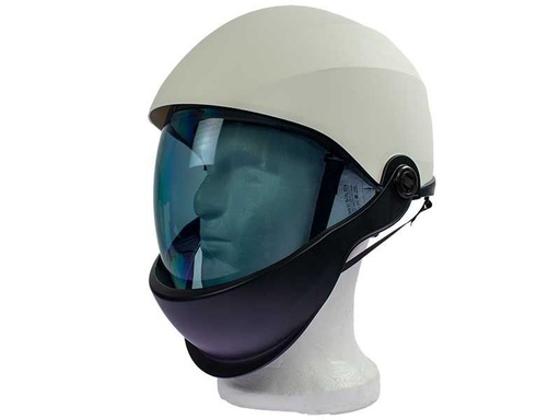 [113662520] VEILIGHEIDSHELM VDE 1000V WIT KL-2 7kA MET KINBESCHERMING ATPV 36cal/cm2 4-PUNTS