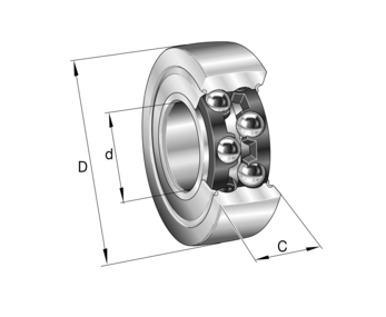 [107000025] INA LOOPROL LR 5205-2Z/TVH 