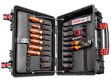 [306000250] GEDORE-RED ELECTRICIAN TOOL CASE 89-piece R21652089 - 3301643