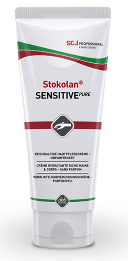 [973000160] STOKOLAN SENSITIVE PURE HUIDVERZORGER TUBE A 100 ml
